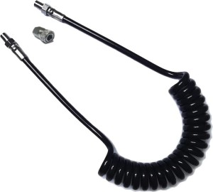 Przewód spiralny z szybkozłączką