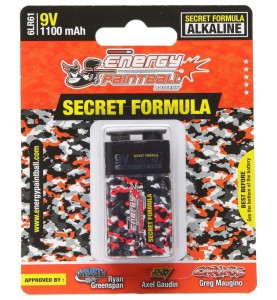 Bateria alkaliczna 9V Energy Paintball